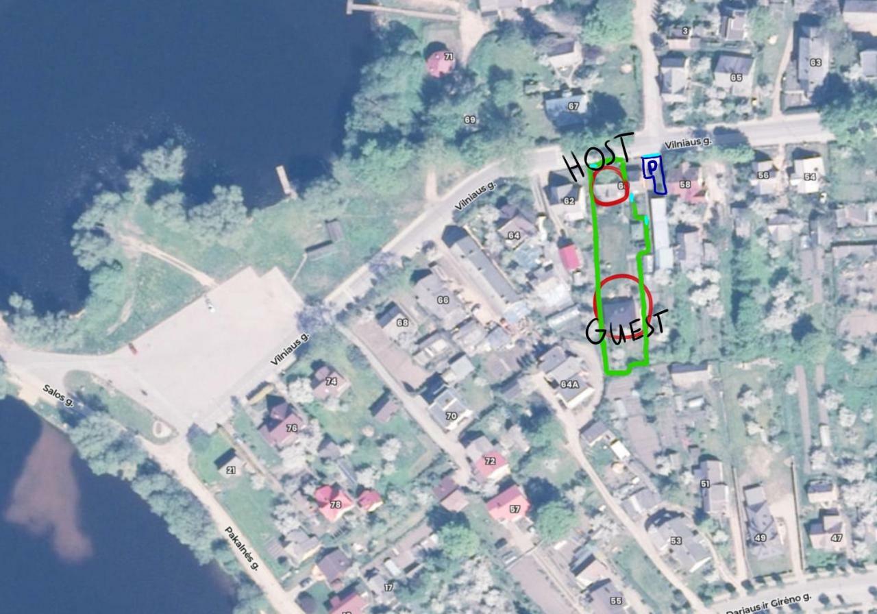 Vasarnamis Zarasuose Villa Zarasai Kültér fotó