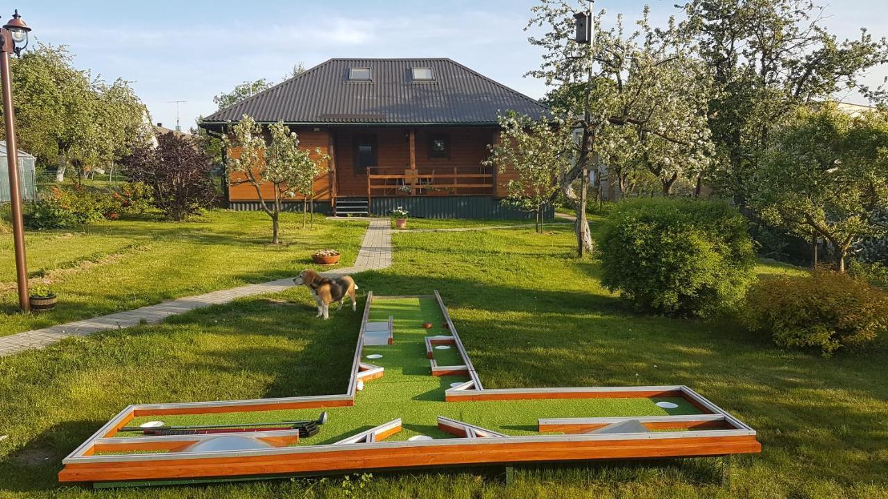 Vasarnamis Zarasuose Villa Zarasai Kültér fotó